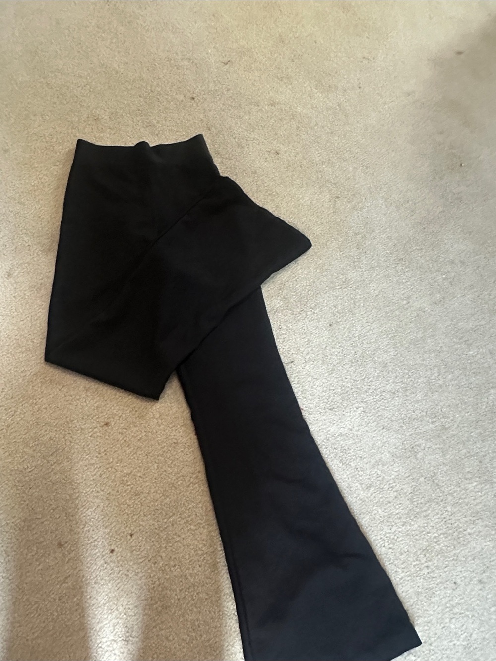 fab'rik Kids Black Flare Leggings